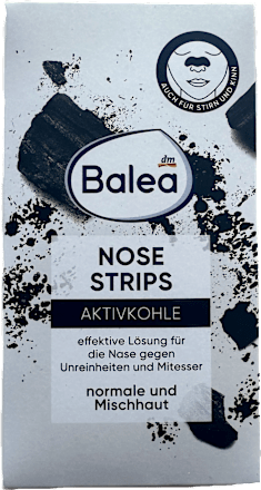 Orrtapasz aktív szénnel, normál és vegyes bőrre Balea