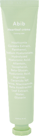 Upokojujúci pleťový krém Heartleaf crème Calming tube Abib