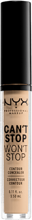 Tekoči korektor Can't Stop Won't Stop Contour Concealer, 07 Natural NYX PROFESSIONAL MAKEUP