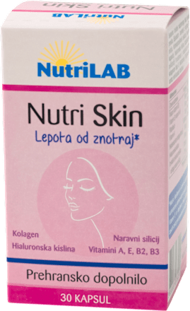 Prehransko dopolnilo za lepo kožo NUTRI SKIN NutriLAB