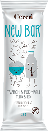 New Bar tyčinka tvaroh & podmáslí Cerea