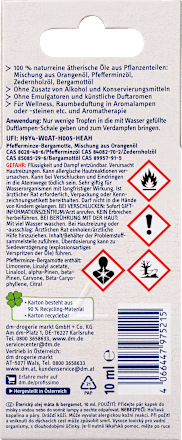 Prírodný éterický olej mäta & bergamot Profissimo