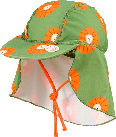 UV Mütze mit Löwen-Muster, grün, Gr. 48/49 PUSBLU