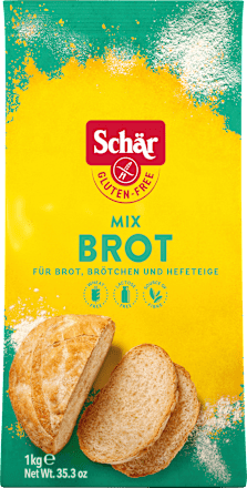 Backmischung Mix für Brot glutenfrei Schär