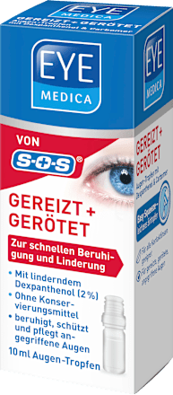 Gereizt + Gerötet Augentropfen EYE MEDICA
