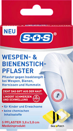 Pflaster Wespen- & Bienenstich SOS