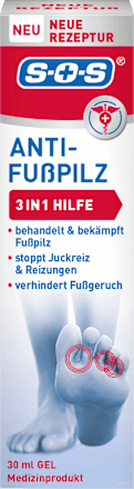 Fußpilz Gel Behandlung SOS