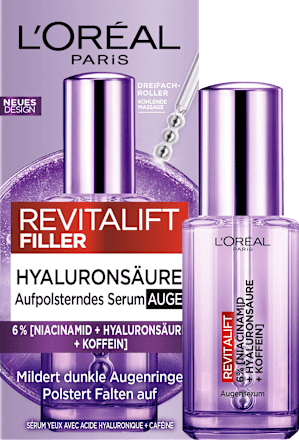 Augenserum Revitalift Filler Hyaluron + Koffein L'ORÉAL PARiS REVITALIFT