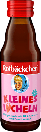 Saft Kleines Lächeln Probiergröße Rotbäckchen