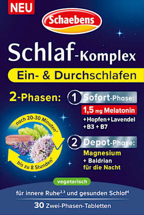 Schlaf-Komplex 2-Phasen Tabletten 30 St Schaebens