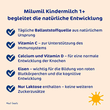 Kindermilch 1+ ab 1 Jahr Milupa