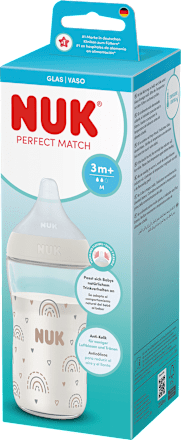 Perfect Match staklena boca za bebe, vel. M, 3+ mj. NUK