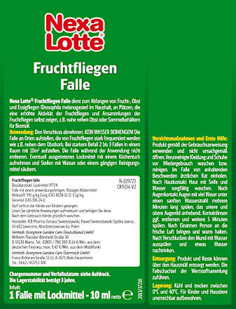 Fruchtfliegenfalle Nexa Lotte