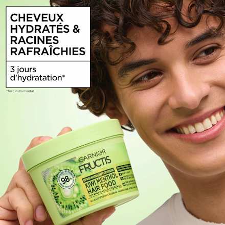 Haarkur Kiwi Menthol Hair Food 3in1 Maske GARNIER FRUCTIS