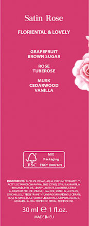 Eau de Parfum Satin Rose SPIRIT