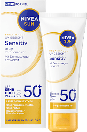 Sonnenfluid Gesicht sensitiv, LSF 50+ NIVEA SUN