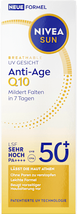 Sonnenfluid Gesicht Anti Age Q10, LSF 50+ NIVEA SUN