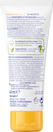 Sonnenfluid Gesicht mattierend & getönt, LSF 50+ NIVEA SUN