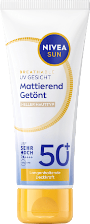 Sonnenfluid Gesicht mattierend & getönt, LSF 50+ NIVEA SUN