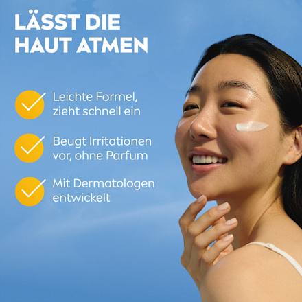 Sonnenfluid Gesicht sensitiv, LSF 50+ NIVEA SUN