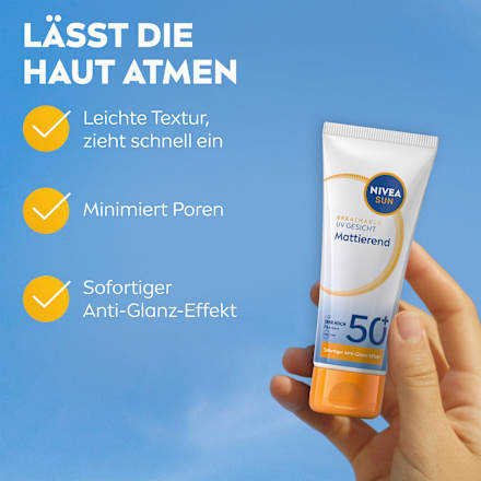 Sonnenfluid Gesicht mattierend, LSF 50+ NIVEA SUN