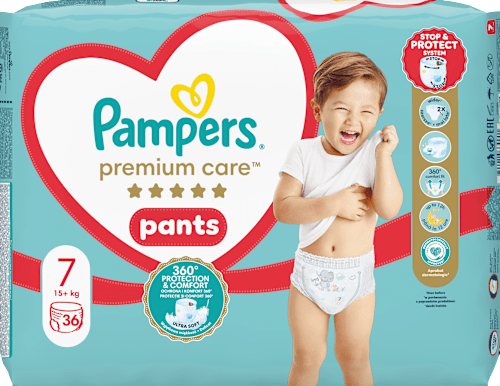 jumbo pack pelene-gaćice vel. 7 (15+ kg) Pampers Premium Care