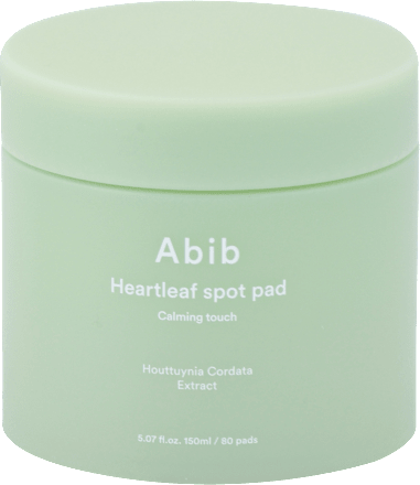 Upokojujúce pleťové tampóny Heartleaf spot pad calming touch Abib