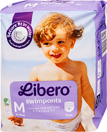 Úszópelenka M-es méret, 10-16 kg Libero