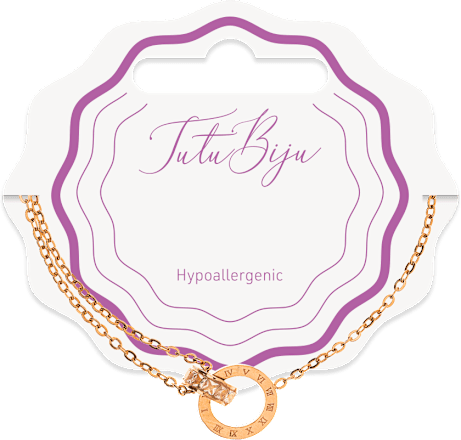 Bracciale Circle oro, 1pz Tutu Biju