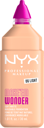 Tekoči puder Make 'Em Wonder, 06 Light NYX PROFESSIONAL MAKEUP