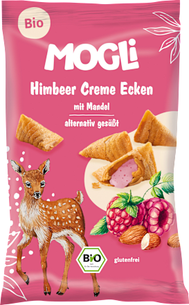 Himbeer Creme Ecken mit Mandel MOGLi