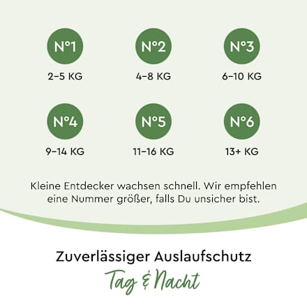 Windeln green Gr. 6 (13-18 kg) Lillydoo green