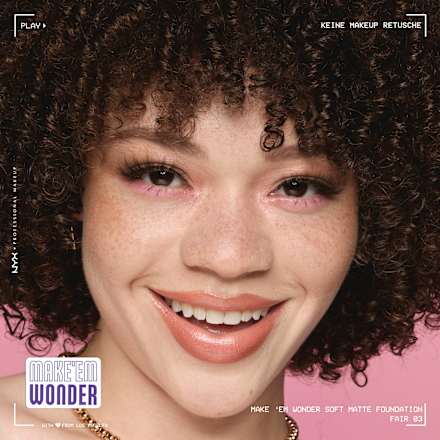 Foundation Make 'EM Wonder 03 Fair NYX PROFESSIONAL MAKEUP