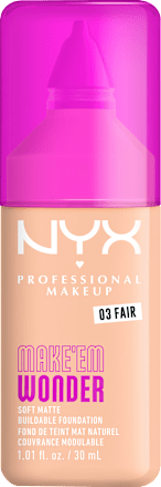 Foundation Make 'EM Wonder 03 Fair NYX PROFESSIONAL MAKEUP