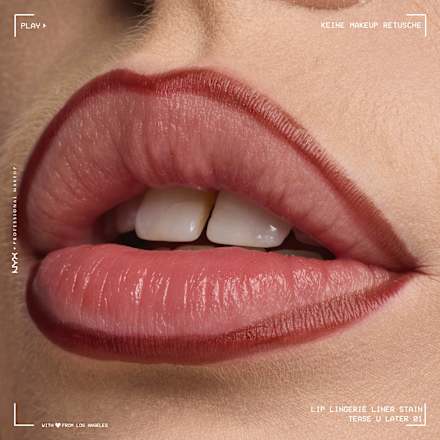 Lipliner Stain Lip Lingerie 01 Tease U Later NYX PROFESSIONAL MAKEUP
