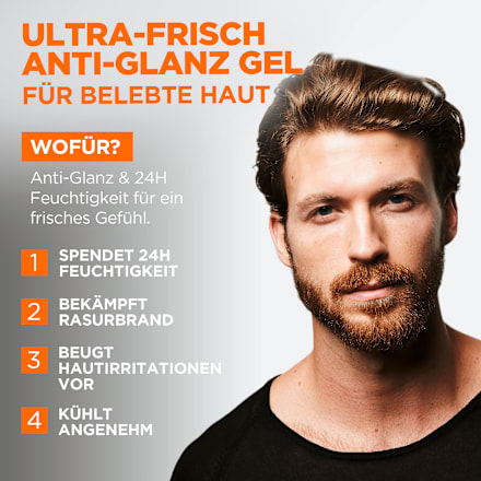 Hydra Energy 24H Anti-Müdigkeit Kühlendes Gel Anti-Glanz L'ORÉAL PARiS MEN EXPERT