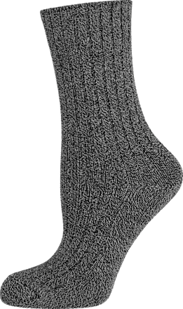 Boots Socke mittelgrau, Größe 39 - 42 (1 Paar) nur die