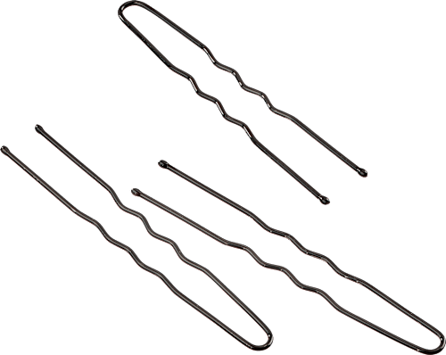 Haarnadeln lang schwarz ebelin