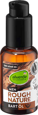 Bartöl Rough Nature alverde MEN