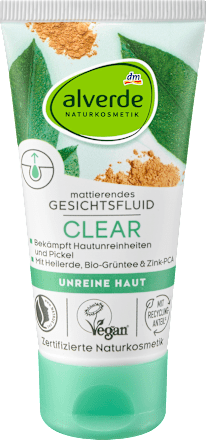 Gesichtsfluid Clear alverde NATURKOSMETIK