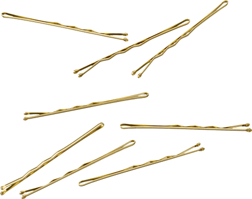 Wsuwki do włosów długie koloru złotego ebelin