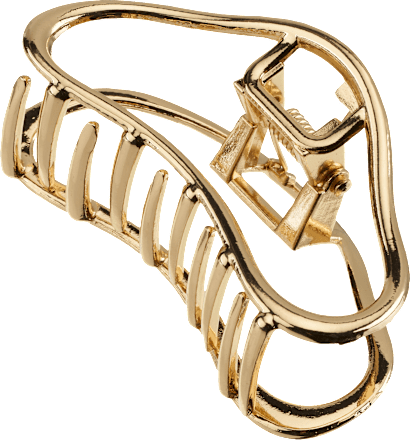 Klamra do włosów złota metalowa recyklingowana ebelin