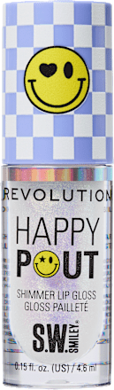 Lipgloss Happy Pout Shimmer, Smiley World Stellar Shine REVOLUTION