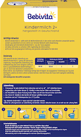 Kindermilch 2+, ab 2 Jahren Bebivita