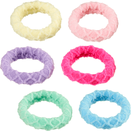 Gumki do włosów kolorowe ebelin