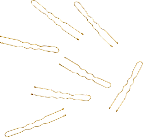 Szpilki do włosów w złotym kolorze  ebelin