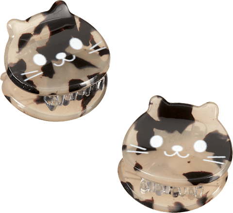 Klamerki do włosów mini w kształcie kotków  ebelin