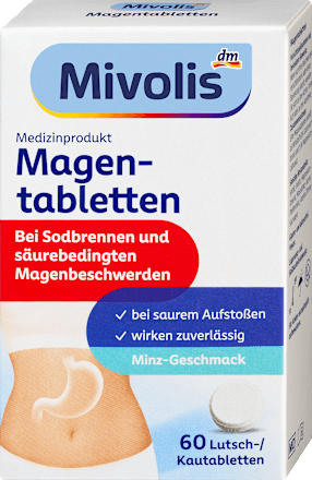 Magentabletten 60 St Mivolis