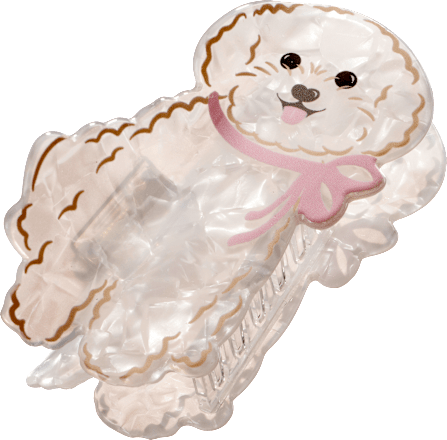 Spinka do włosów w kształcie pudla ebelin