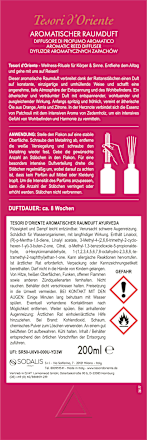 Duftstäbchen Ayurveda Tesori d'Oriente